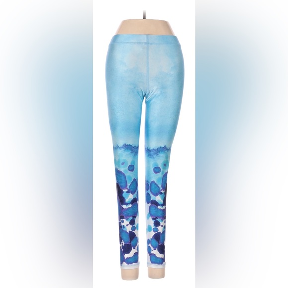Terez High Tide Hi-Shine Leggings, size S - Picture 2 of 3